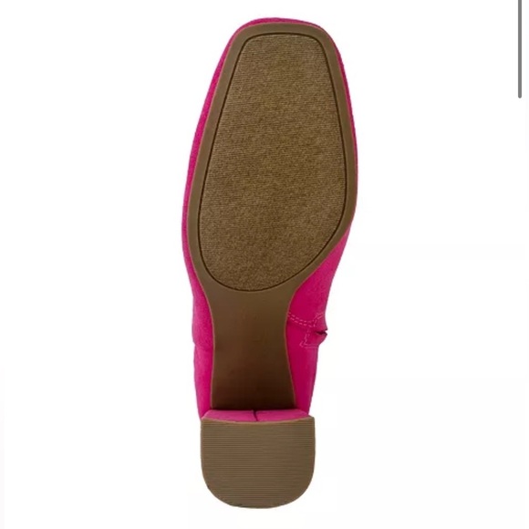 NWT Women's Element Square Toe Dress Booties fuchsia - Picture 5 of 7